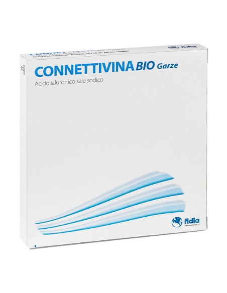 CONNETTIVINABIO GARZA 10X10 CM 10 PEZZI