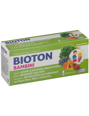 BIOTON BAMBINI NUOVO 14 FLACONCINI