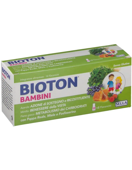 BIOTON BAMBINI NUOVO 14 FLACONCINI