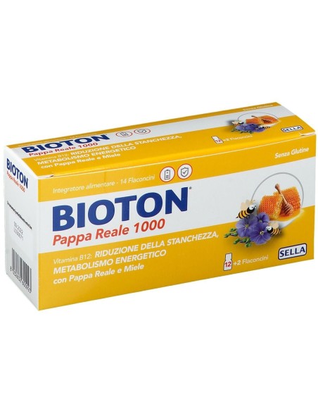 BIOTON PAPPA REALE 1000 14 FLACONCINI