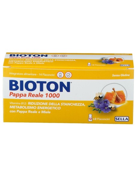 BIOTON PAPPA REALE 1000 14 FLACONCINI