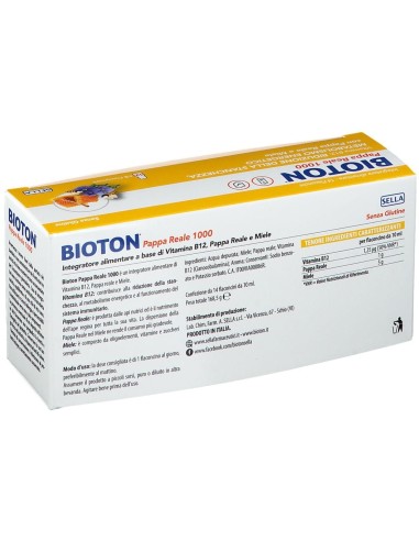 BIOTON PAPPA REALE 1000 14 FLACONCINI