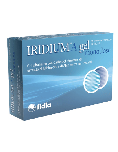 IRIDIUM A GEL OFTALMICO MONODOSE 15 CONTENITORI DA 0,50 ML