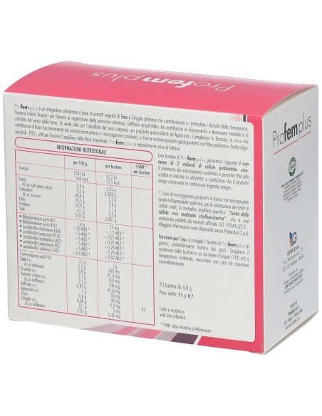 PROFEM PLUS 20 BUSTINE