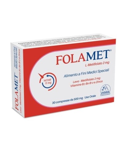 FOLAMET 30 COMPRESSE 500 MG