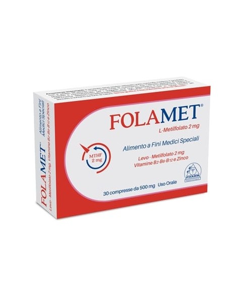 FOLAMET 30 COMPRESSE 500 MG