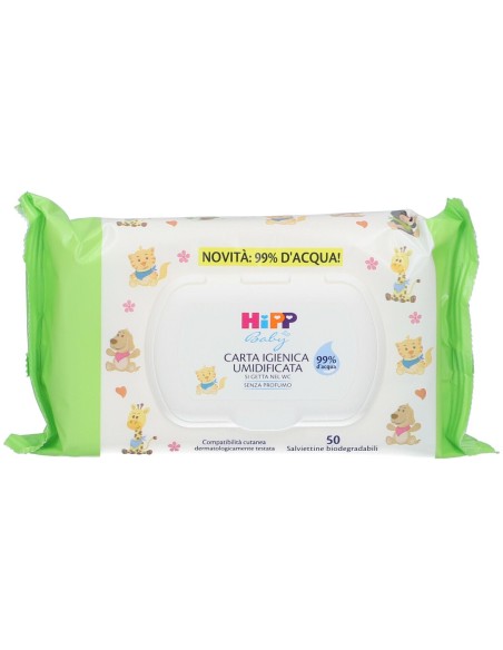 HIPP CARTA IGIENICA UMIDIFICATA 1X50 PEZZI