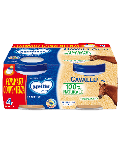 MELLIN OMOGENEIZZATO CAVALLO 4 X 80 G