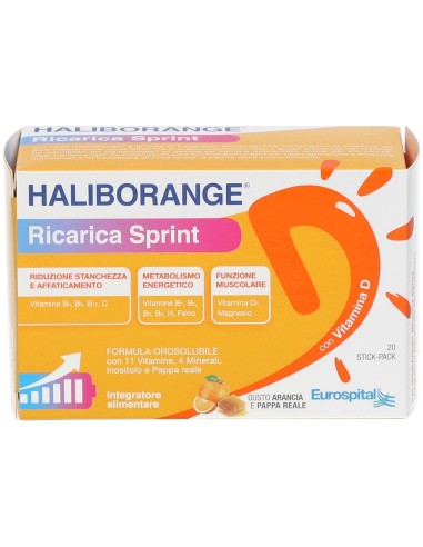 HALIBORANGE RICARICA SPRINT 20 STICK PACK 2 G