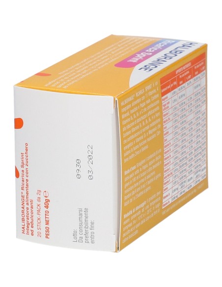 HALIBORANGE RICARICA SPRINT 20 STICK PACK 2 G