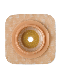 PLACCA CONVESSA NATURA+ DIMENSIONE ESTERNA 11,2X11,2 CM FLANGIA A SOFFIETTO DIAMETRO 57 MM FORO RITAGLIABILE 13-35 MM 5 PEZZI
