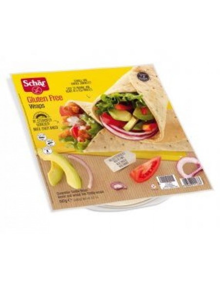 SCHAR WRAPS PIADINA ARROTOLABILE SENZA LATTOSIO 240 G