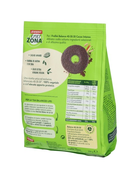 ENERZONA FROLLINI GUSTO FONDENTE INTENSO 250 G