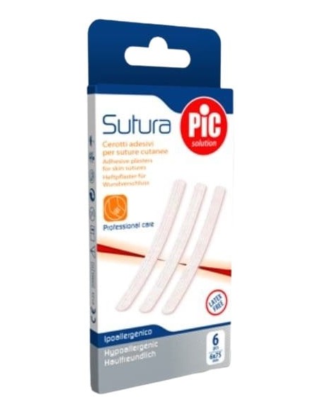 CEROTTO PER SUTURA PIC SOLUTION 12X100 MM 6 PEZZI