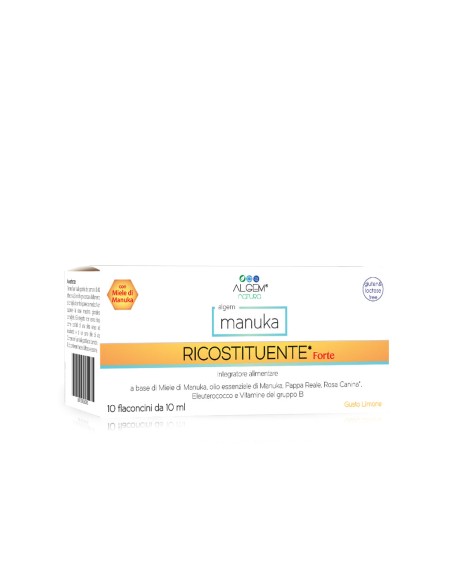 ALGEM MANUKA RICOSTITUENTE FORTE 10 FLACONCINI 10 ML