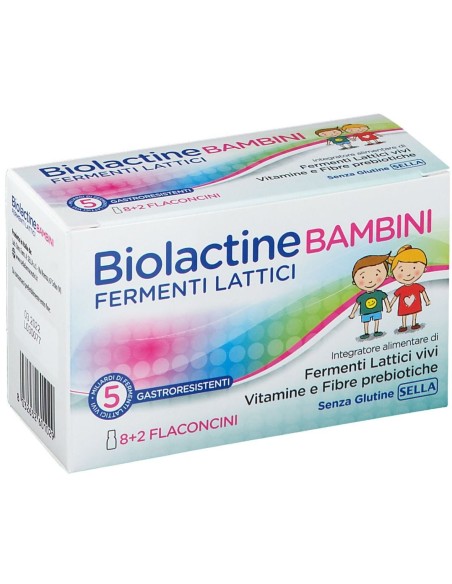 BIOLACTINE BAMBINI 10 FLACONCINI 8 ML