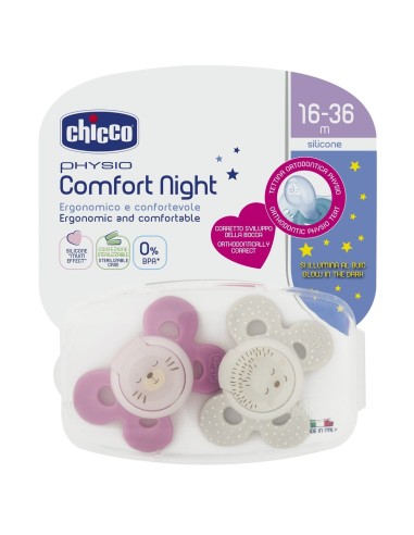 CHICCO SUCCHIETTO COMFORT LUMI IN SILICONE G16-36 MESI 2