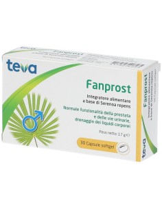 FANPROST TEVA 30 CAPSULE SOFTGEL