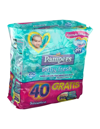 BABY FRESH FORMULA ESCLUSIVA 210 PEZZI