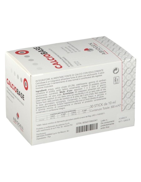 CALCIOBASE 30 STICK DA 10 ML