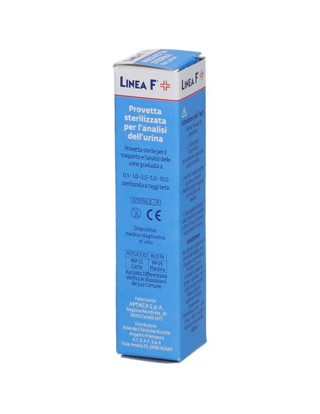 PROVETTA STERILE URINE LINEA F