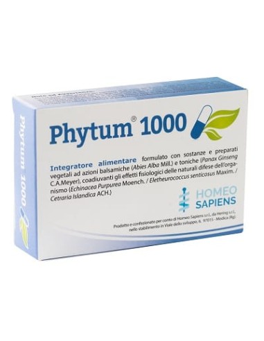 PHYTUM 1000 30 CAPSULE 500 MG