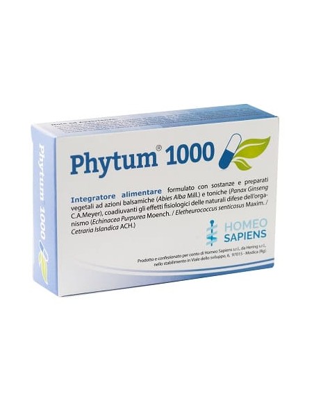 PHYTUM 1000 30 CAPSULE 500 MG