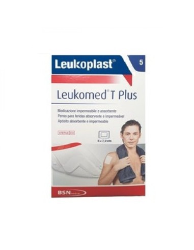 LEUKOMED T PLUS MEDICAZIONE POST-OPERATORIA TRASPARENTE IMPERMEABILE 7,2 X 5 CM