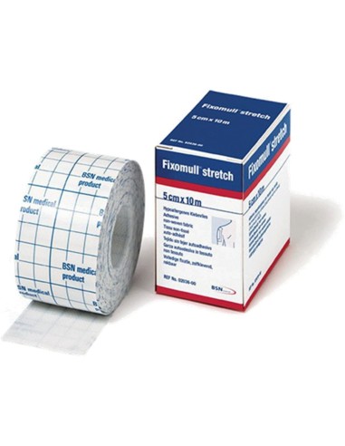 FASCIA AUTOADESIVA IPOALLERGENICA FIXOMULL STRETCH PER FISSAGGIO CATETERI M 10 X 5 CM