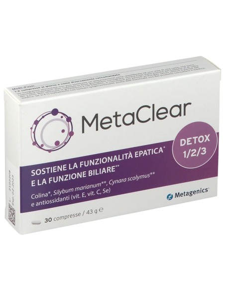 METACLEAR 30 COMPRESSE DA 1,4 G