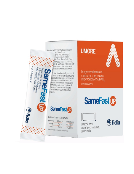 SAMEFAST UP 20 STICK PACK GRANULATO OROSOLUBILE GUSTO ANANAS