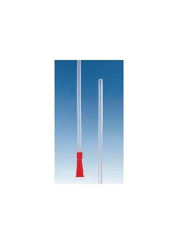 CATETERE ASPIRAZIONE STERILE IN PLASTICA CON FORI LATERALI E TERMINALE CH14, LUNGHEZZA 60CM