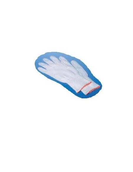 GUANTO NON CHIRURGICO IN COTONE BIANCO MISURA 8,5 IN BUSTA