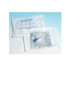 SACCA RACCOLTA URINA IN PLASTICA STERILE 2 LITRI TUBO 90CM CON SCARICO