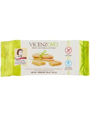 VICENZOVO SAVOIARDI 125 G SENZA GLUTINE