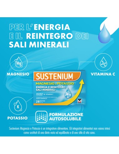 SUSTENIUM MAGNESIO E POTASSIO 28 BUSTE