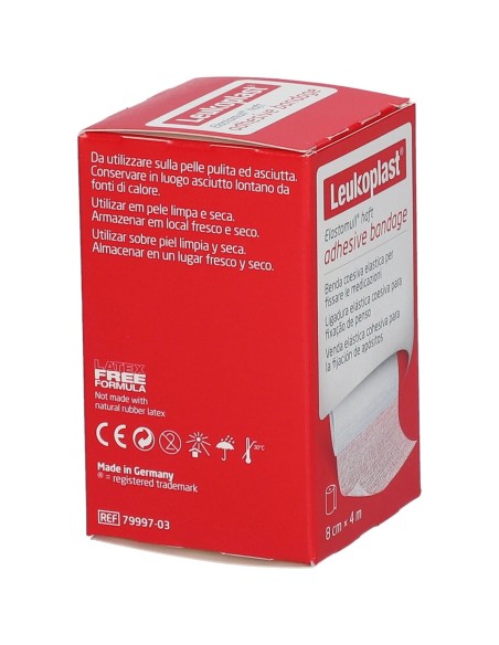 BENDA ELASTICA AUTOADESIVA ELASTOMULL HAFT COMPRESSIONE FORTE 8X400 CM