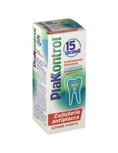 PLAKKONTROL 15 SECONDI COLLUTORIO 250 ML 2