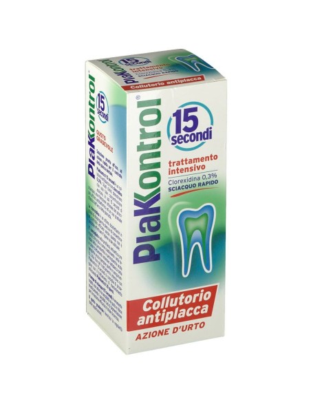 PLAKKONTROL 15 SECONDI COLLUTORIO 250 ML