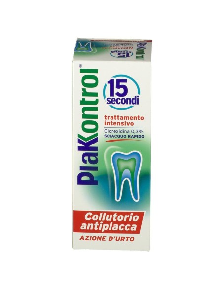 PLAKKONTROL 15 SECONDI COLLUTORIO 250 ML
