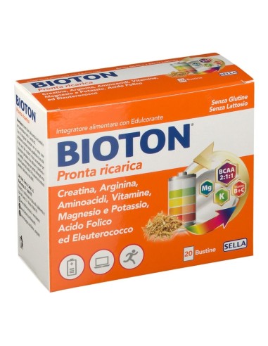 BIOTON PRONTA RICARICA 20 BUSTINE