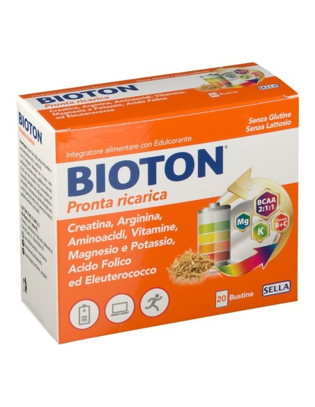 BIOTON PRONTA RICARICA 20 BUSTINE