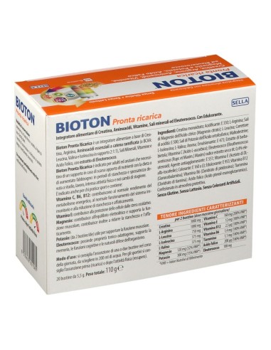 BIOTON PRONTA RICARICA 20 BUSTINE