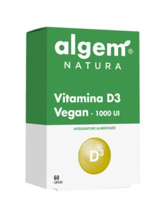 VITAMINA D3 VEGAN 1000 UI 60 CAPSULE