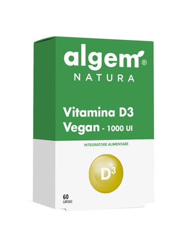 VITAMINA D3 VEGAN 1000 UI 60 CAPSULE