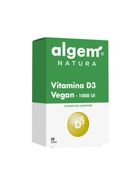 VITAMINA D3 VEGAN 1000 UI 60 CAPSULE