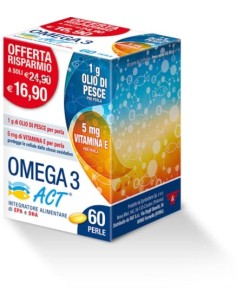 OMEGA 3 ACT 1G 60 PERLE