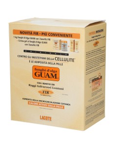 GUAM FIR FANGHI D'ALGA CONFEZIONE CONVENIENZA CON FANGHI D'ALGA GUAM FIR 1 KG + GUAM CREMA GEL FIR 200 ML