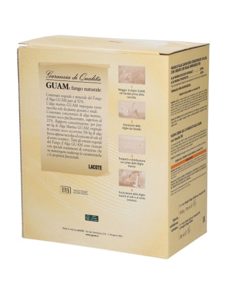 GUAM FIR FANGHI D'ALGA CONFEZIONE CONVENIENZA CON FANGHI D'ALGA GUAM FIR 1 KG + GUAM CREMA GEL FIR 200 ML