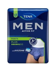PULL UP UOMO TENA MEN PANTS ACTIVE FIT L 8 PEZZI